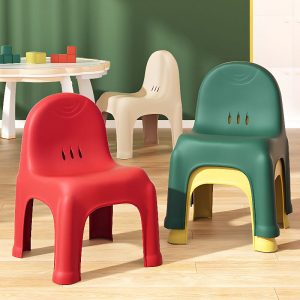 "Modern Rust Resistant Stackable Ergonomic Kids Chair for Kids"